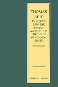 Enlarge image Cover: An Inquiry into the Human Mind on the Principles of Common Sense - Edinburgh University Press