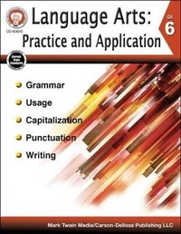 Enlarge image Cover: Language Arts: Practice and Application, Grade 6 - Mark Twain Media