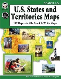 Abbildung von: U.S. States and Territories Maps, Grades 5 - 8 - Mark Twain Media