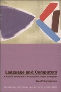 Cover: Language and Computers - Edinburgh University Press