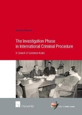 Cover: The Investigation Phase in International Criminal Procedure - Intersentia Ltd