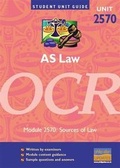 Cover: AS Law Unit 2570 OCR: Module 2570 - Philip Allan Updates