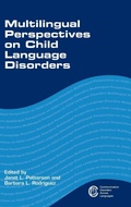 Cover: Multilingual Perspectives on Child Language Disorders - Multilingual Matters