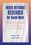 Cover: Mixed Methods Research for Social Work - Lyceum Books Inc.,U.S.