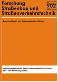 Abbildung von: Dauerhaftigkeit von Betondeckenoberflächen - Fachverlag NW in Carl Ed. Schünemann KG