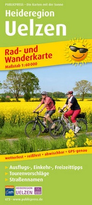 Abbildung von: Heideregion Uelzen, 1:60.000 - Freytag-Berndt und ARTARIA