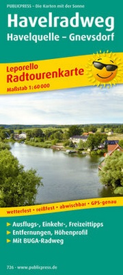Abbildung von: Havelradweg, Von der Quelle bis zur Mündung - Freytag-Berndt und ARTARIA