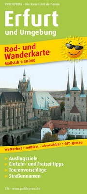 Abbildung von: Erfurt und Umgebung - Freytag-Berndt und ARTARIA