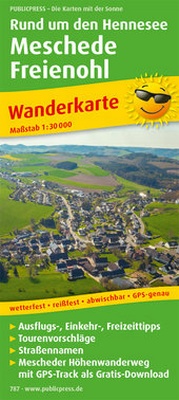 Abbildung von: Rund um den Hennesee, Meschede, Freienohl - Freytag-Berndt und ARTARIA