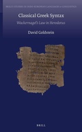 Cover: Classical Greek Syntax - Brill
