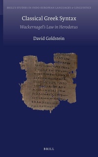 Enlarge image Cover: Classical Greek Syntax - Brill