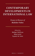 Cover: Contemporary Developments in International Law - Martinus Nijhoff