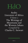 Cover: The Arabic Literature of Africa, Volume 5 (2 vols.) - Brill