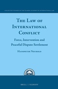 Cover: The Law of International Conflict - Martinus Nijhoff