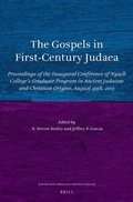 Cover: The Gospels in First-Century Judaea - Brill