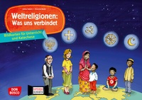 Abbildung von: Weltreligionen: Was uns verbindet. Kamishibai Bildkartenset. - Don Bosco Medien