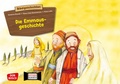Cover: Die Emmausgeschichte. Kamishibai Bildkartenset. - Don Bosco Medien