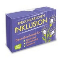 Enlarge image Cover: Spruchkärtchen Inklusion - Don Bosco Medien