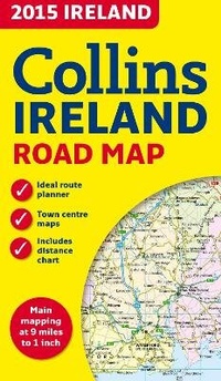 Abbildung von: 2015 Collins Map of Ireland - Collins