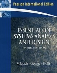 Enlarge image Cover: Essentials of System Analysis and Design - Pearson