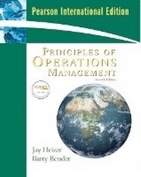 Enlarge image Cover: Principles of Operations Management - Pearson