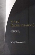 Cover: Social Representations - Polity Press