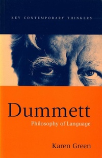 Enlarge image Cover: Dummett - Polity Press