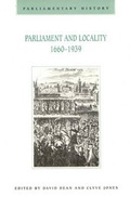 Cover: Parliament and Locality 1660-1939 - Edinburgh University Press