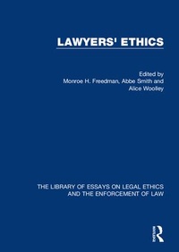 Abbildung von: Lawyers' Ethics - Routledge