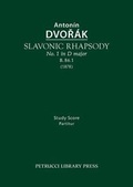 Cover: Slavonic Rhapsody in D major, B.86.1 - Petrucci Library Press