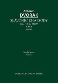Enlarge image Cover: Slavonic Rhapsody in D major, B.86.1 - Petrucci Library Press