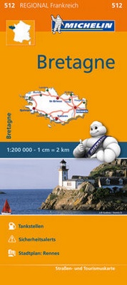 Abbildung von: Michelin Bretagne - Michelin Editions des Voyages