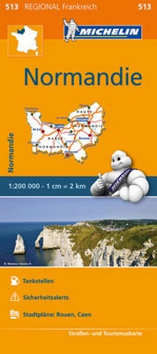 Abbildung von: Michelin Normandie - Michelin Editions des Voyages