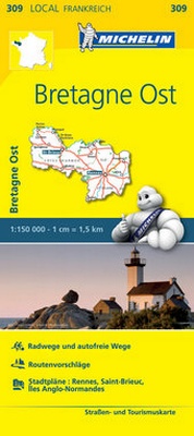 Abbildung von: Michelin Bretagne Ost - Michelin Editions des Voyages