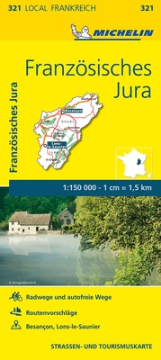 Abbildung von: Michelin Französische Jura - Michelin Editions des Voyages
