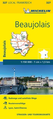 Abbildung von: Michelin Beaujolais - Michelin Editions des Voyages
