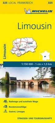 Abbildung von: Michelin Limousin - Michelin Editions des Voyages