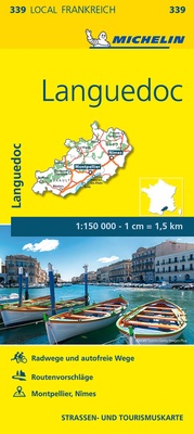 Abbildung von: Michelin Languedoc - Michelin Editions des Voyages