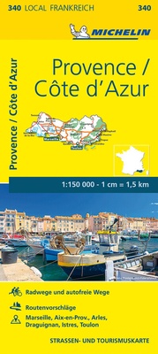 Abbildung von: Michelin Provence - Cote d'Azur - Michelin Editions des Voyages