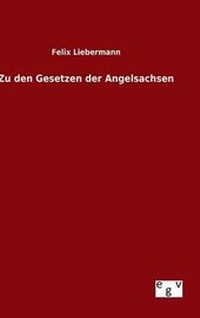 Enlarge image Cover: Zu den Gesetzen der Angelsachsen - Salzwasser-Verlag GmbH