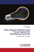 Cover: Solar Organic Rankine Cycle Power System for Developing Countries - LAP Lambert Academic Publishing