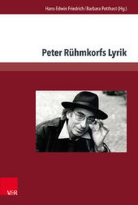 Enlarge image Cover: Peter Rühmkorfs Lyrik - V&R unipress