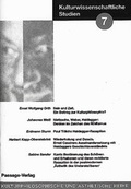 Cover: Kulturwissenschaftliche Studien 7 - Passage-Verlag