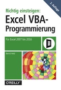 Bild: Richtig einsteigen: Excel-VBA-Programmierung - O'Reilly