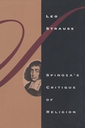 Cover: Spinoza's Critique of Religion - University of Chicago Press