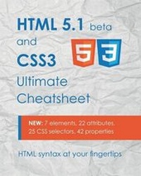 Abbildung von: HTML 5.1 & CSS3 Ultimate Cheatsheet - Belisso