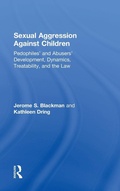 Cover: Sexual Aggression Against Children - Routledge