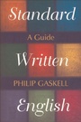 Cover: Standard Written English - Edinburgh University Press