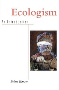 Enlarge image Cover: Ecologism - Edinburgh University Press