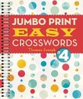 Cover: Jumbo Print Easy Crosswords #4 - Sterling